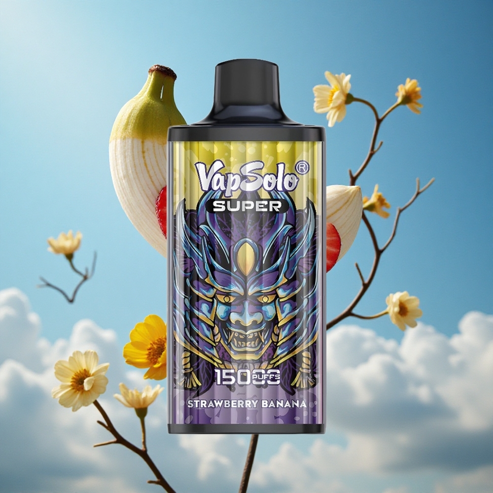 Vapsolo Super 15000 Puffs Једнократни Вапе Jagoda Banana 40ml Serbia vape