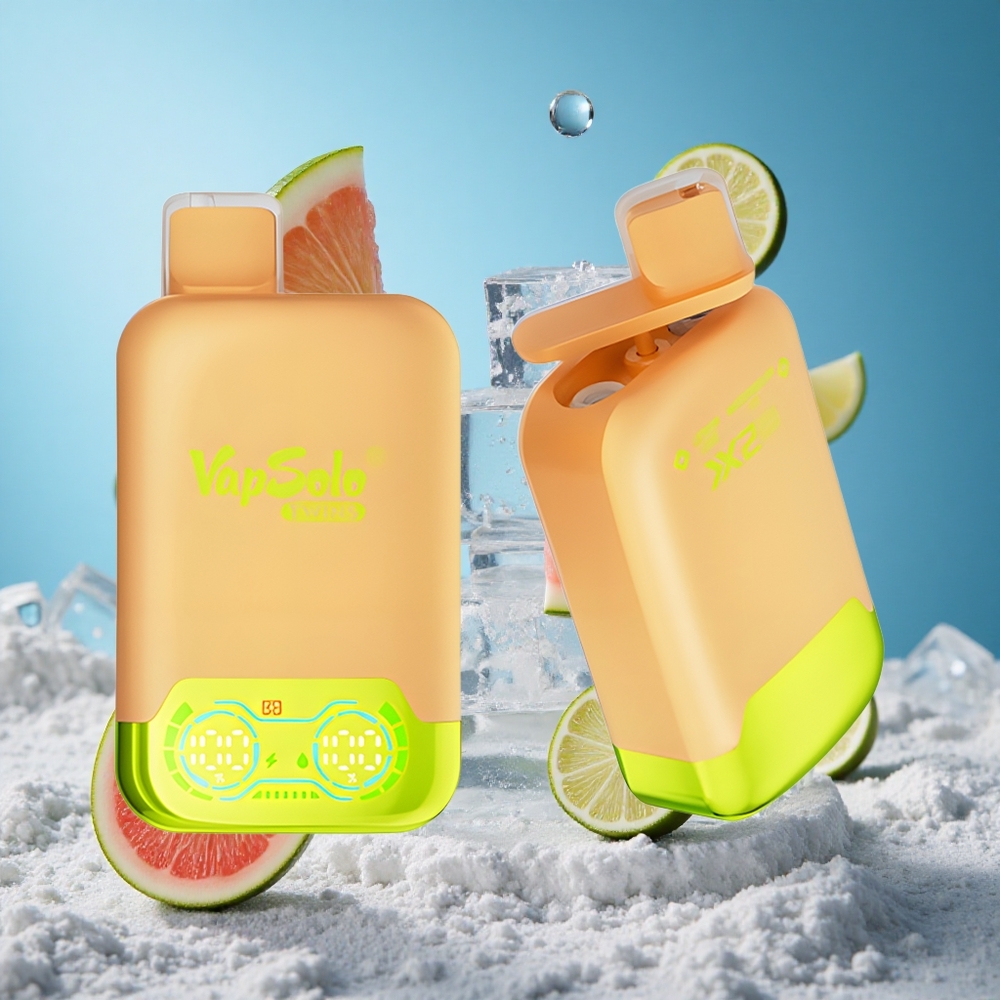 Vapsolo Twins 20000 Puffs Једнократни Вапе Limun-Limeta  Lubenica Led 40 ml Serbia vape