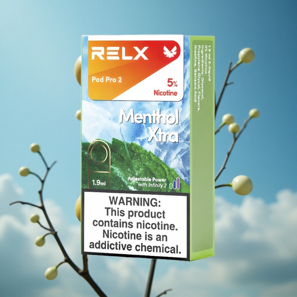 RELX Pod Pro 2 600 puševa Mentol Xtra 1.9ml Serbia vape