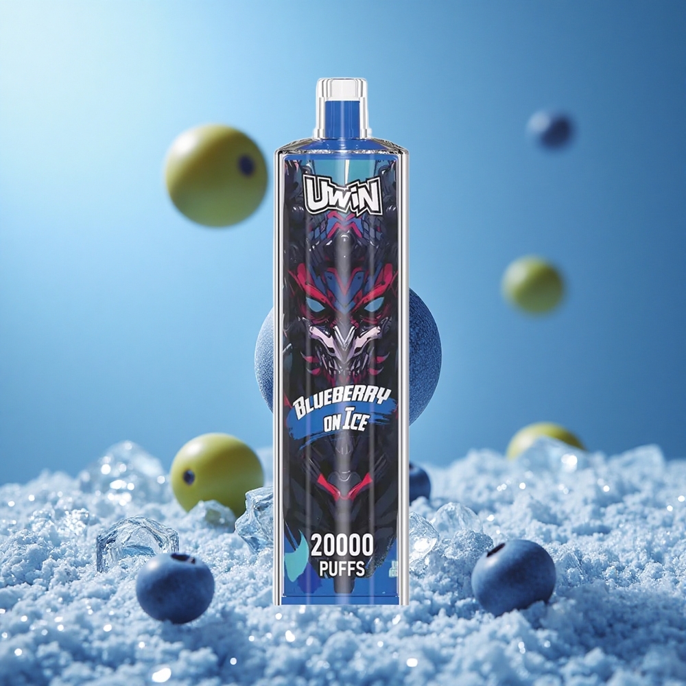 Uwin Shisha Hookah Crystal 20000 Puffs Borovnica Na Ledu 22ml Serbia vape