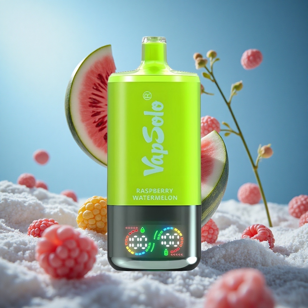 VapSolo Triple 30000 Puffs Једнократни Вапе Malina Lubenica 40ml Serbia vape