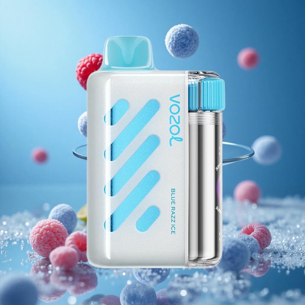 VOZOL VISTA 40000 Pufova Једнократни Вапе Plavi Malina Led Serbia vape
