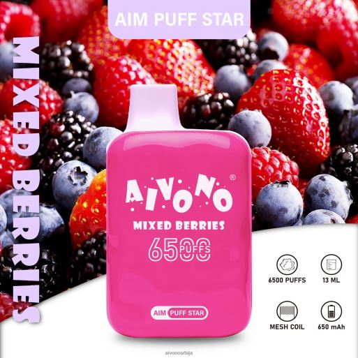 мешане бобице Aivono AIM PUFF STAR 6500 TRJBJ290 | Aivono Vape